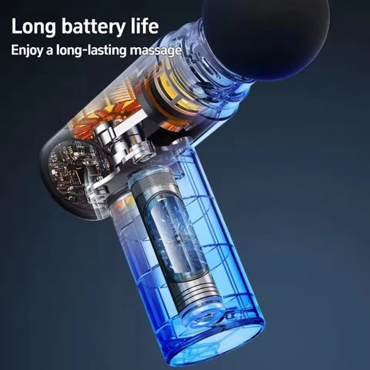 Vibration Massage Gun Rechargeable Wireless Muscle Relaxation Massager Mini Professional Fitness Portable Electric Fascia Gun