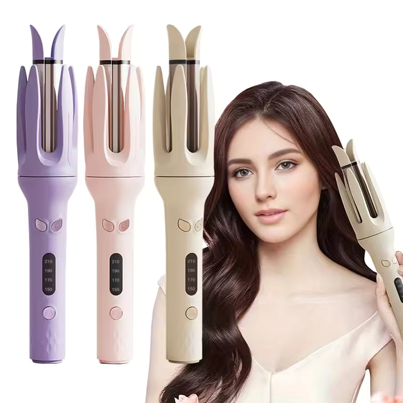 Automatic Curling Iron 32 mm Big Roll Anion Ceramic Hair Curler 4-Speed Adjustable Fast Heating Fashion Styling Tools