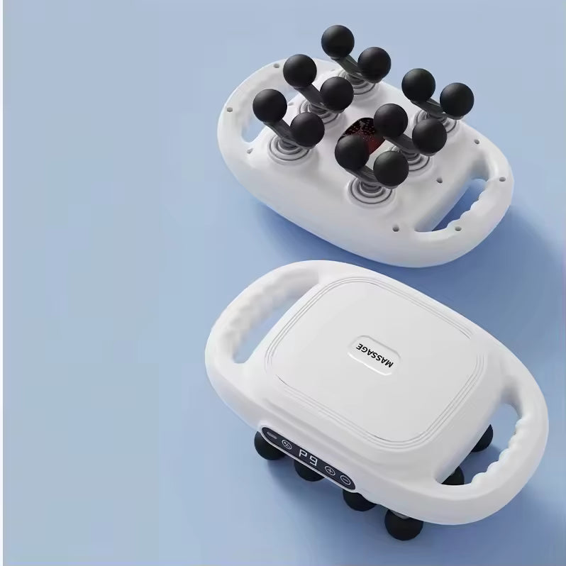 12-Head Fascia Gun High-Frequency Vibration Body Massage Gun Back and Waist Massager Massager Neck Shoulder Massager masajeador
