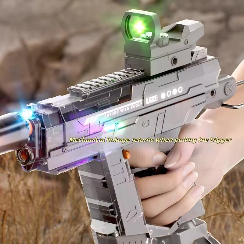 Led Light Emitting Electric Water Gun Toys Children Automatic Sensor Lights Water Pistol Summer Outdoor Beach Pool Toy for Kids