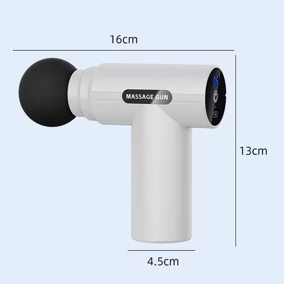 Vibration Massage Gun Rechargeable Wireless Muscle Relaxation Massager Mini Professional Fitness Portable Electric Fascia Gun